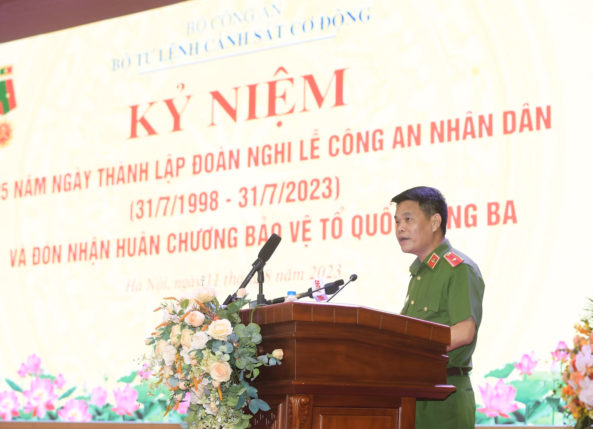 Thành tích của Đoàn Nghi lễ CAND góp phần tô thắm thêm truyền thống vẻ vang của lực lượng CAND -0