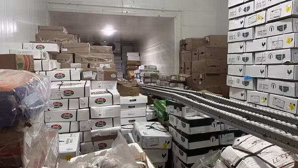 Phát hiện cả chục tấn thịt lợn bốc mùi và thịt đông lạnh không rõ nguồn gốc