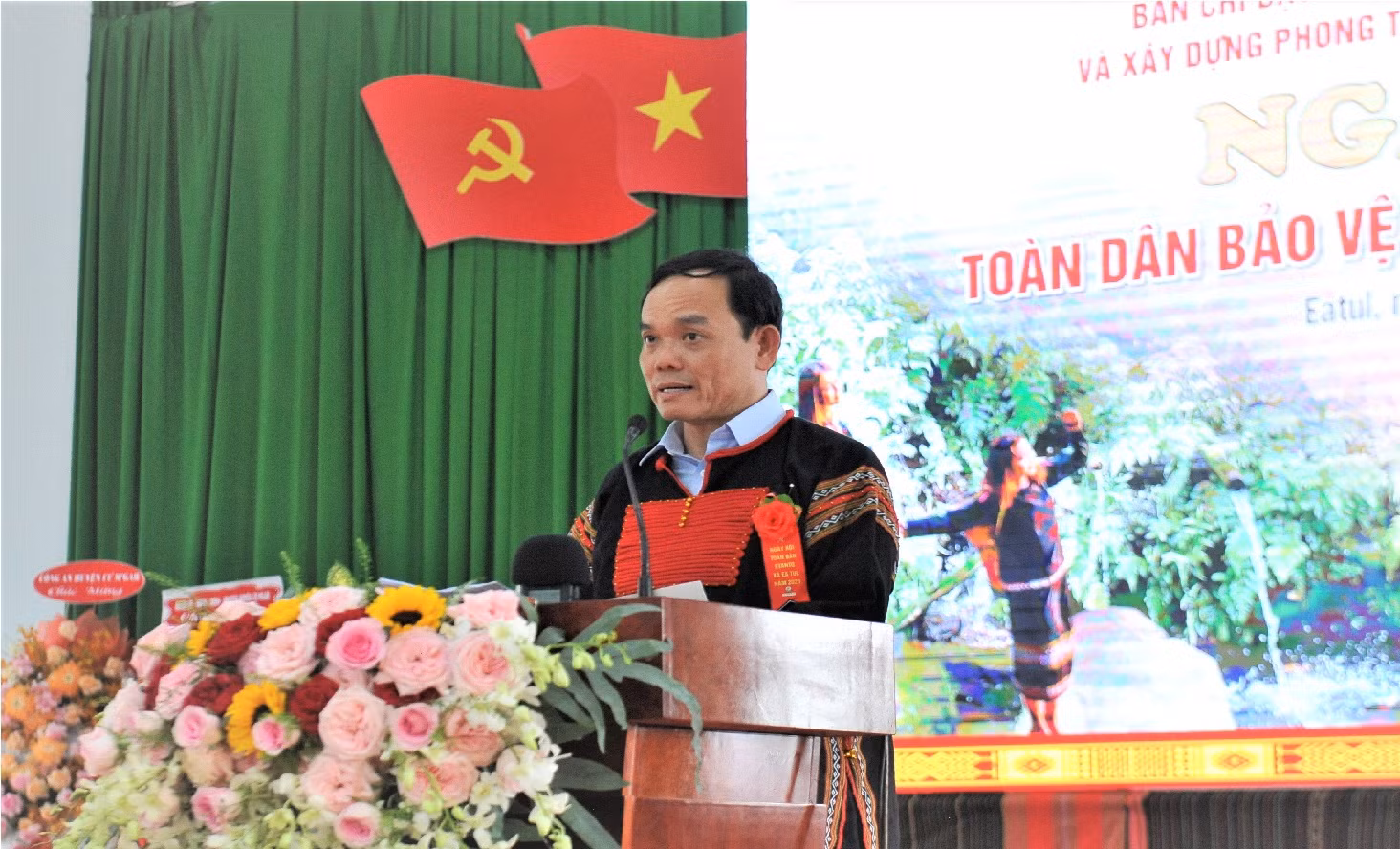 Phó Thủ tướng Trần Lưu Quang dự Ngày hội toàn dân bảo vệ an ninh Tổ quốc -0