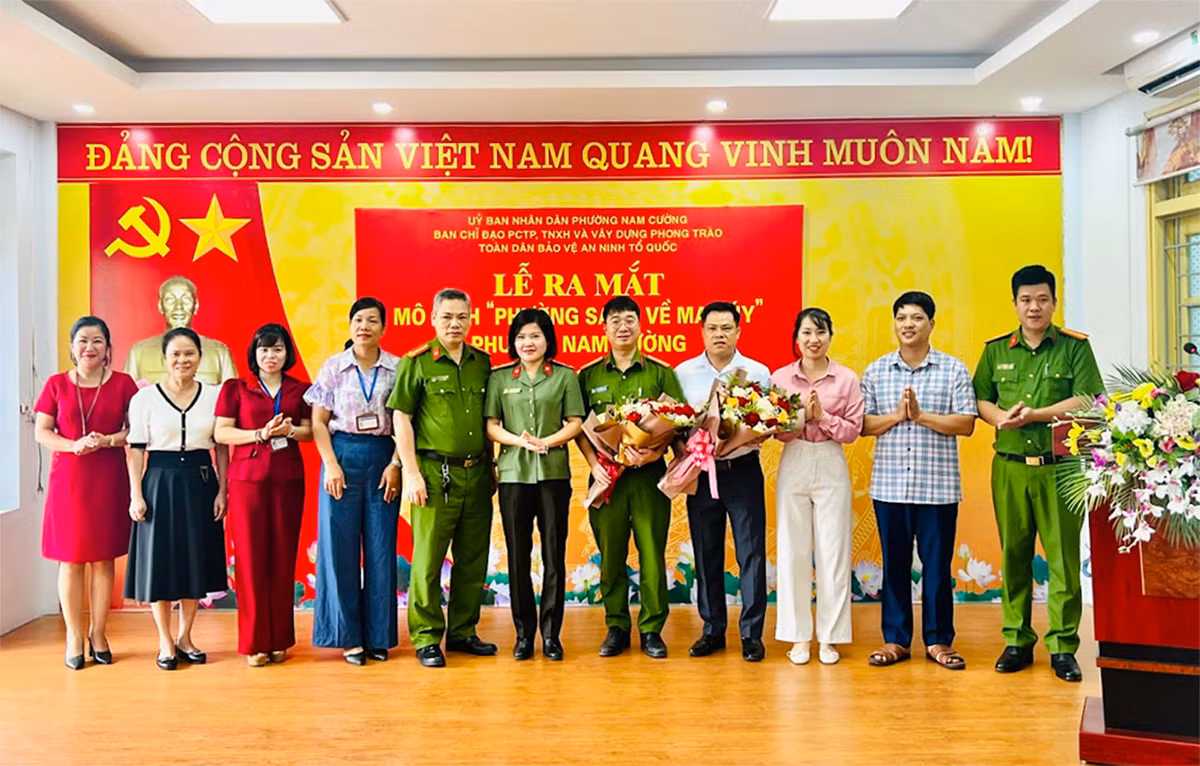 Lào Cai: Ra mắt mô hình ‘Phường sạch về ma túy” -0