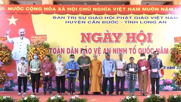 Đơn vị điểm của tỉnh Long An tổ chức Ngày hội toàn dân bảo vệ ANTQ