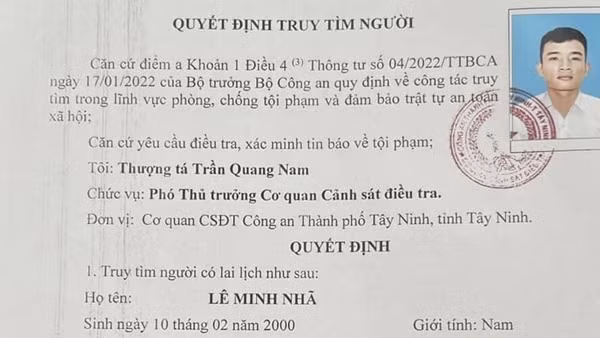 Truy tìm người liên quan vụ án cố ý gây thương tích ở Tây Ninh