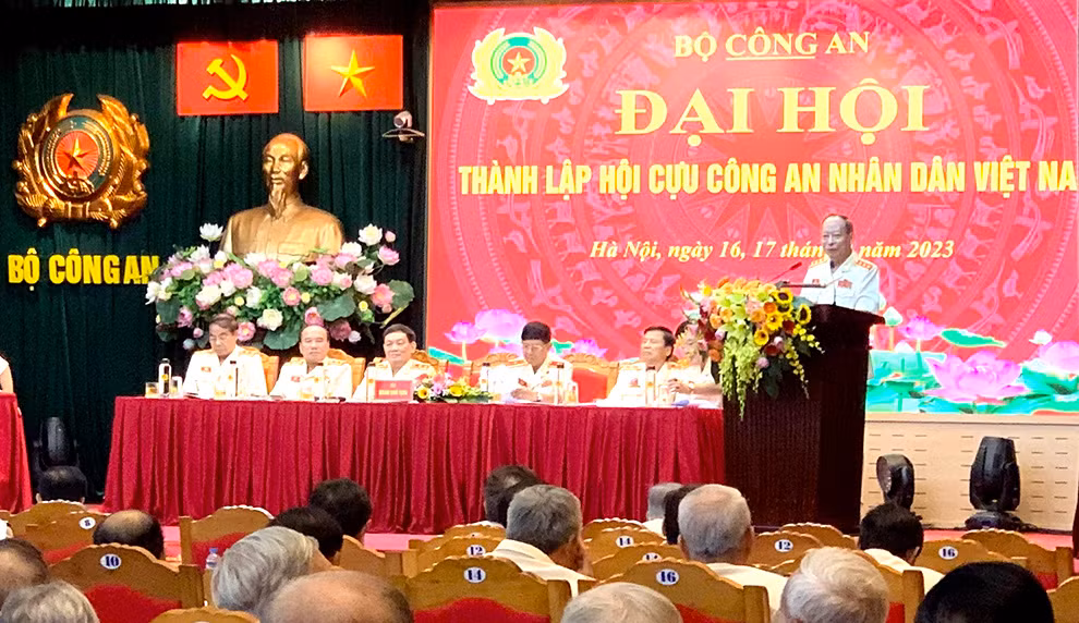 Khai mạc Đại hội thành lập Hội Cựu CAND Việt Nam -0