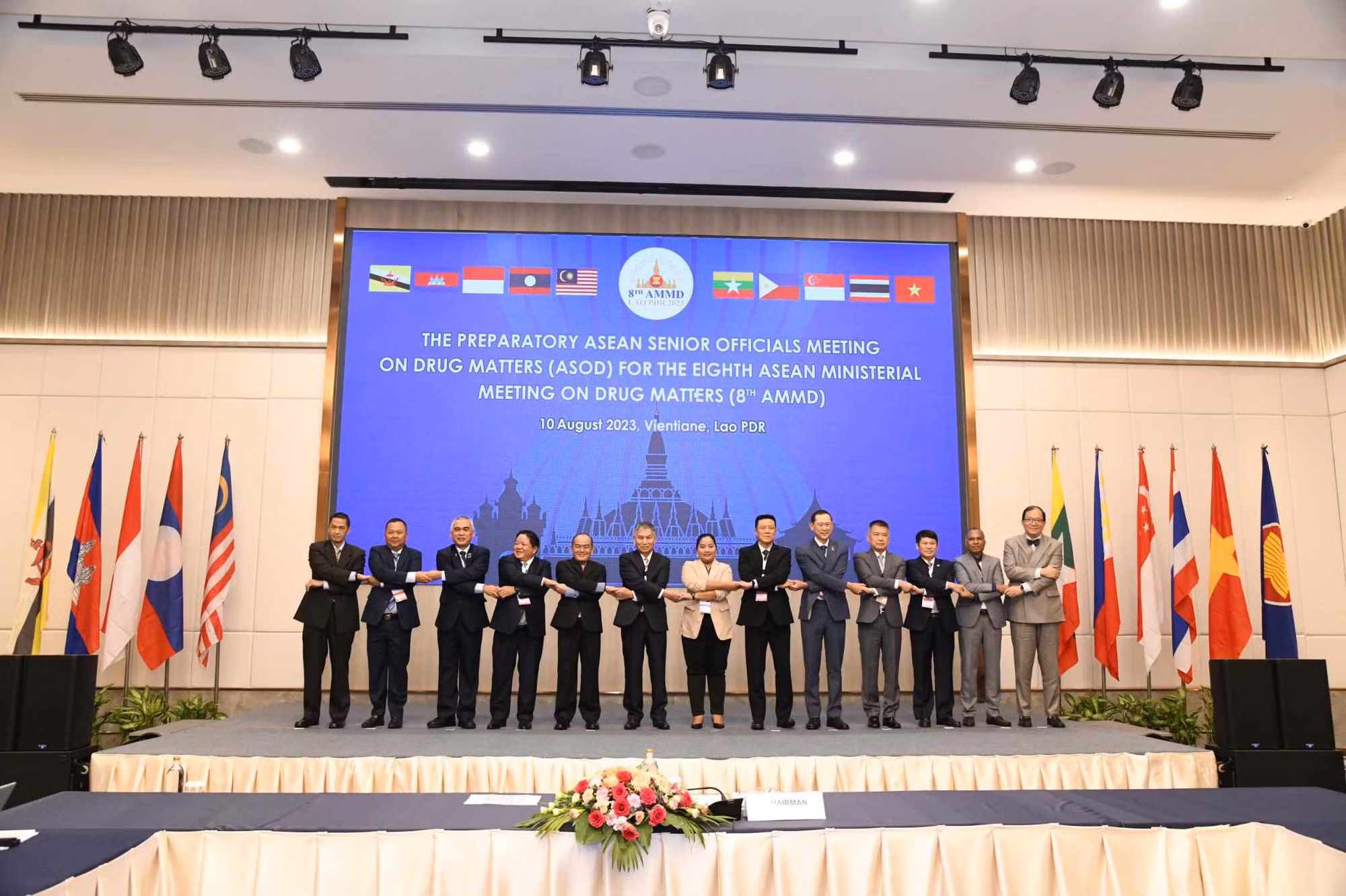 Hội nghị trù bị cấp Bộ trưởng ASEAN về vấn đề ma túy lần thứ 8 (AMMD8) -0