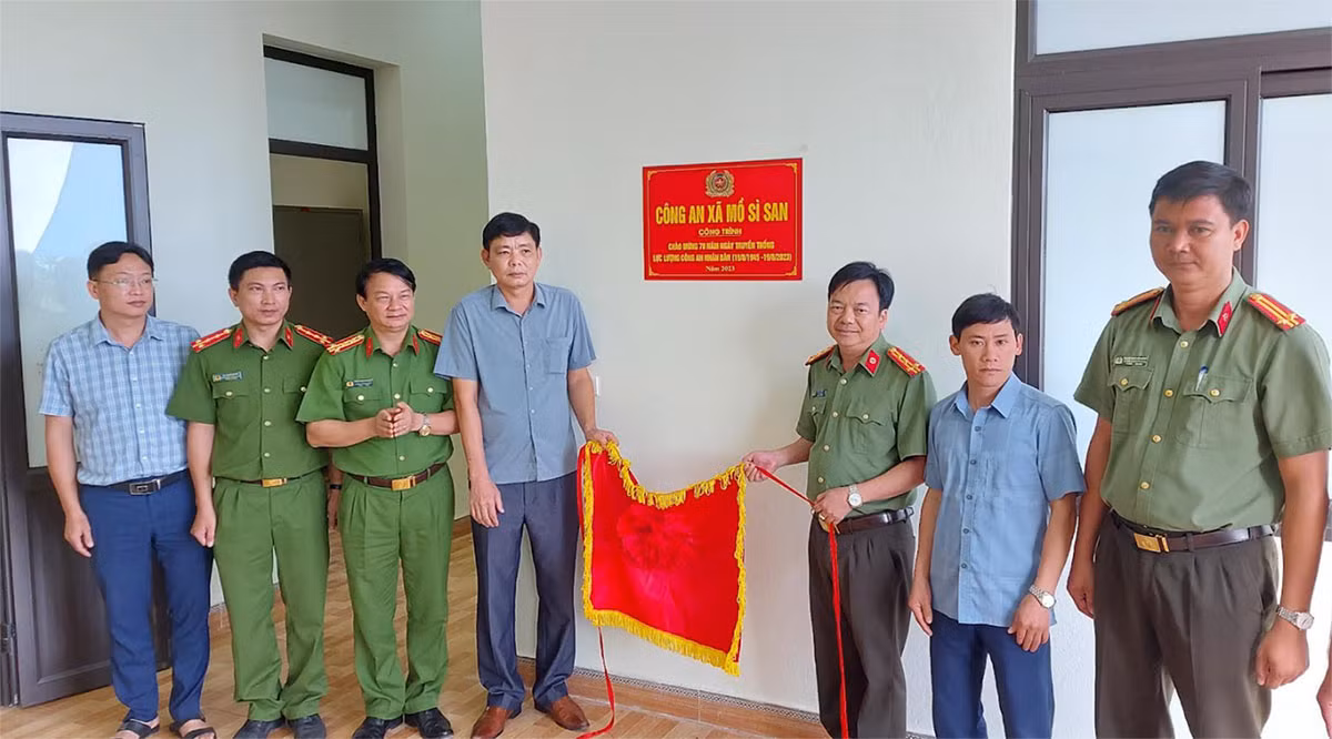 Khánh thành các trụ sở Công an xã tại Lai Châu -0