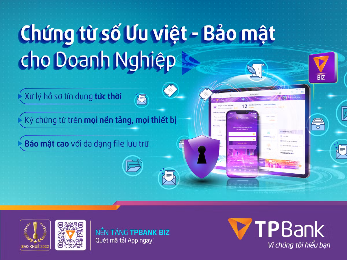 TPBank tiên phong triển khai giải ngân online và chứng từ số cho khách hàng doanh nghiệp -0