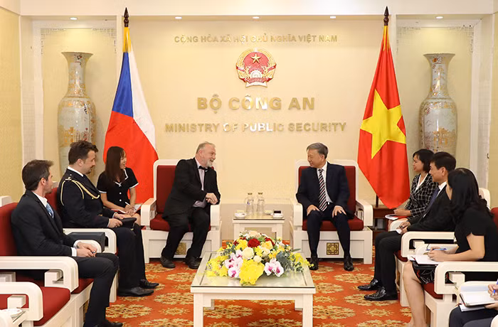 Việt Nam - CH Czech đẩy mạnh hợp tác phòng, chống tội phạm -0