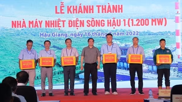 Nhà máy Nhiệt điện Sông Hậu 1 có ý nghĩa quan trọng trong đảm bảo an ninh năng lượng quốc gia