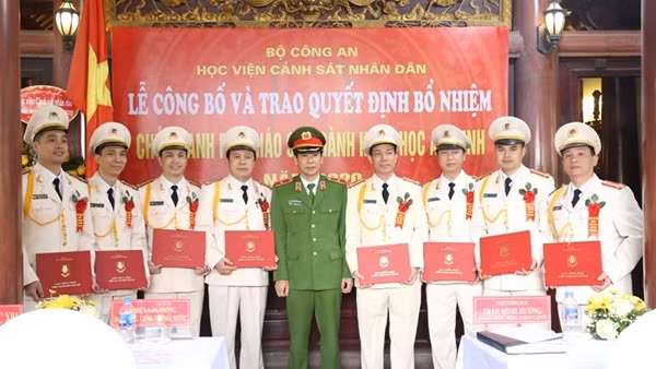 Ngành Khoa học An ninh có 18 ứng viên đạt tiêu chuẩn chức danh GS, PGS năm 2022