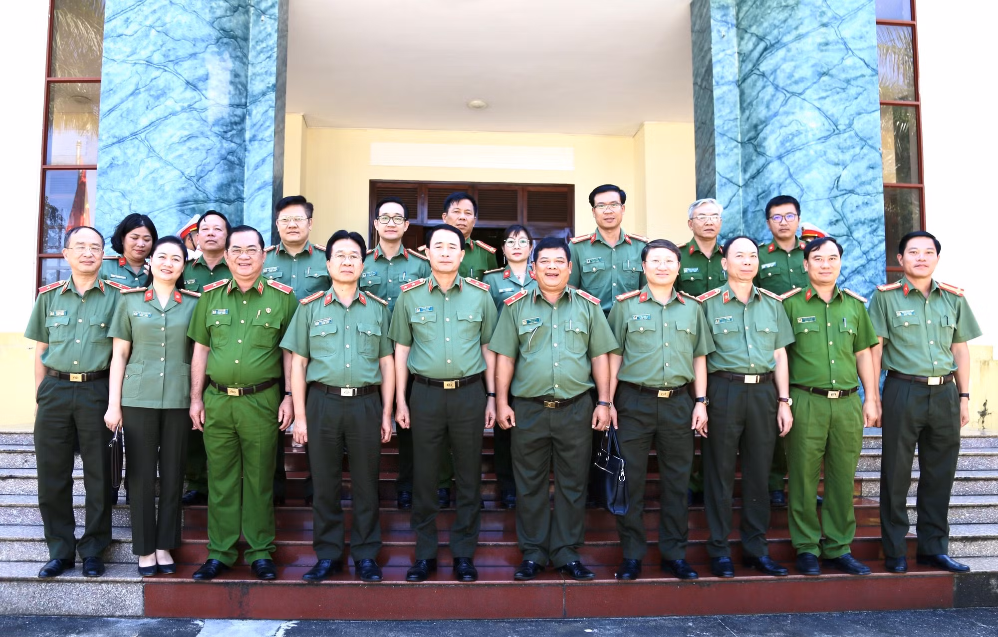 Thứ trưởng Lê Quốc Hùng kiểm tra công tác tại Công an tỉnh Gia Lai -0
