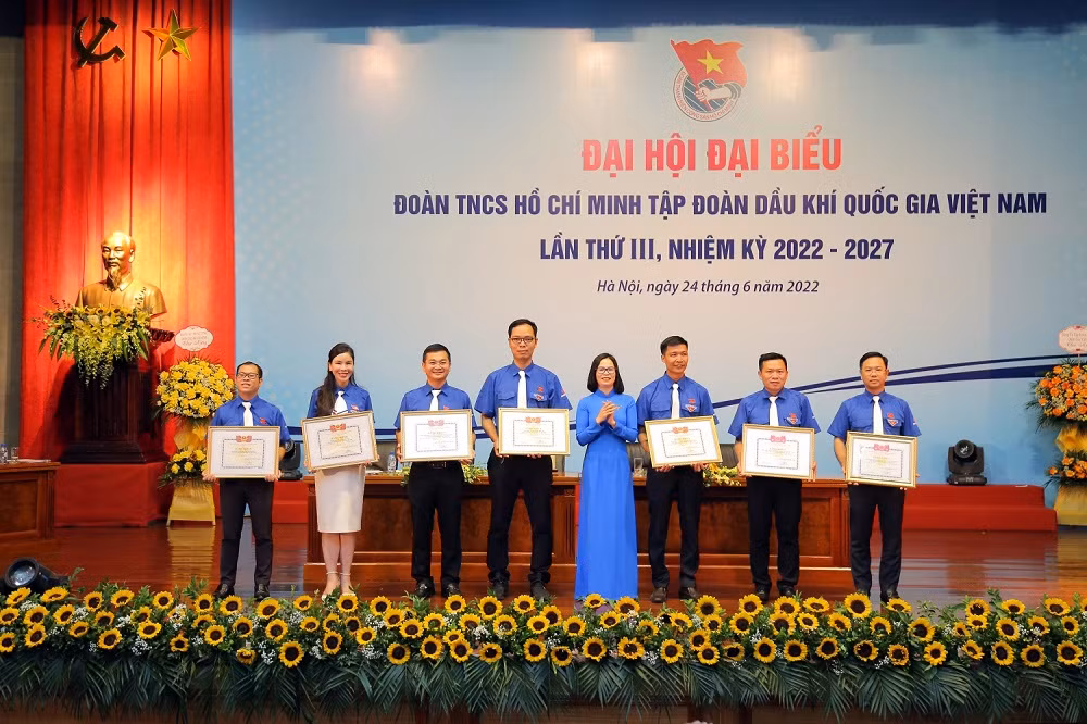 Tổ chức thành công Đại hội đại biểu Đoàn Thanh niên Tập đoàn Dầu khí Quốc gia lần thứ III, nhiệm kỳ 2022-2027 -0