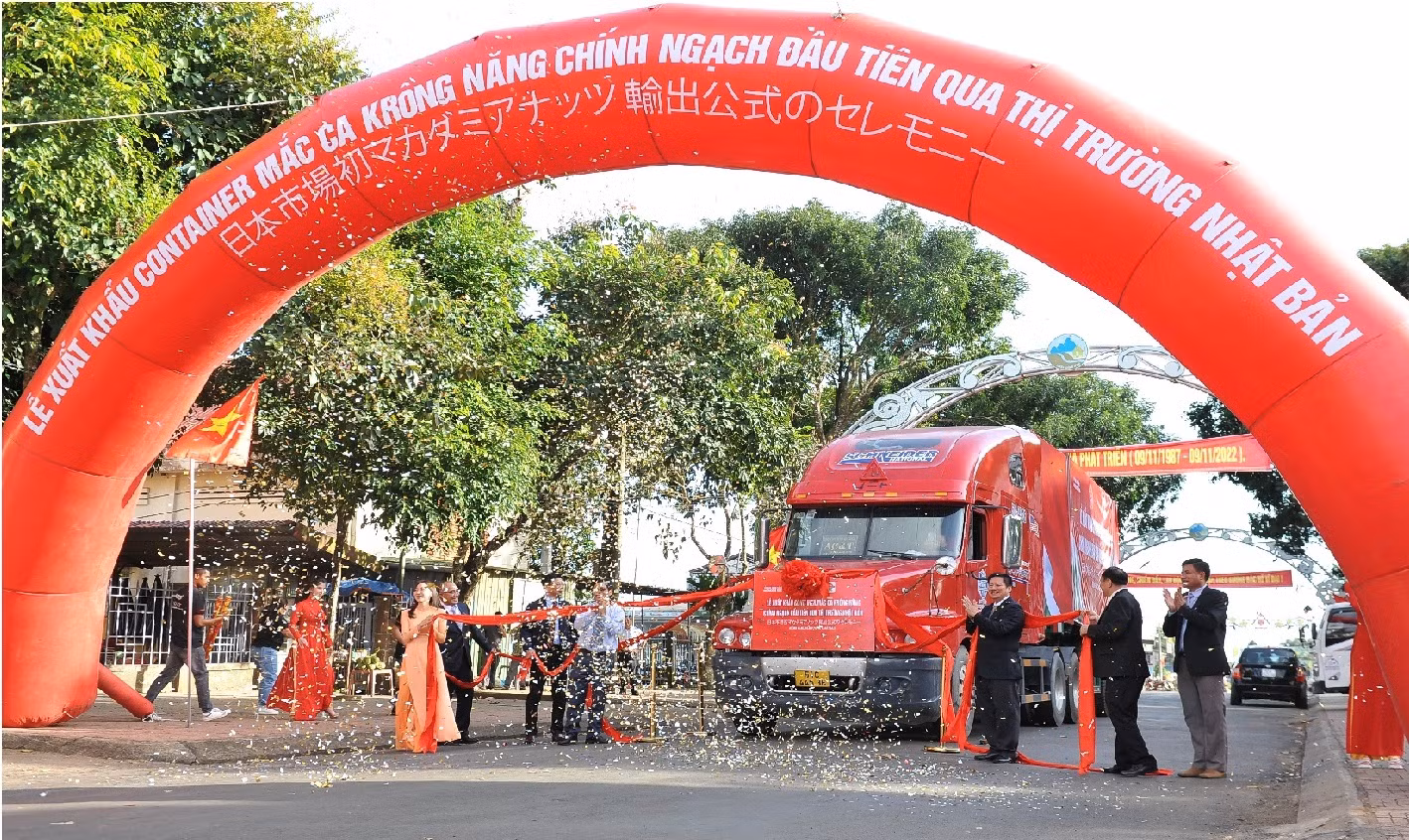 Đắk Lắk xuất khẩu lô mắc ca chính ngạch đầu tiên sang thị trường Nhật Bản -0