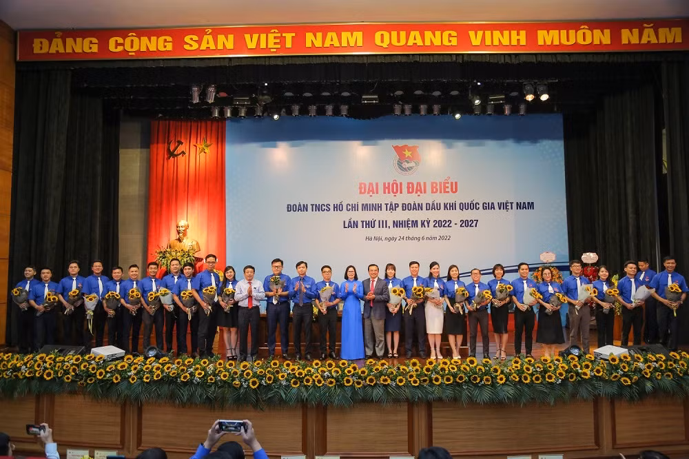 Tổ chức thành công Đại hội đại biểu Đoàn Thanh niên Tập đoàn Dầu khí Quốc gia lần thứ III, nhiệm kỳ 2022-2027 -0