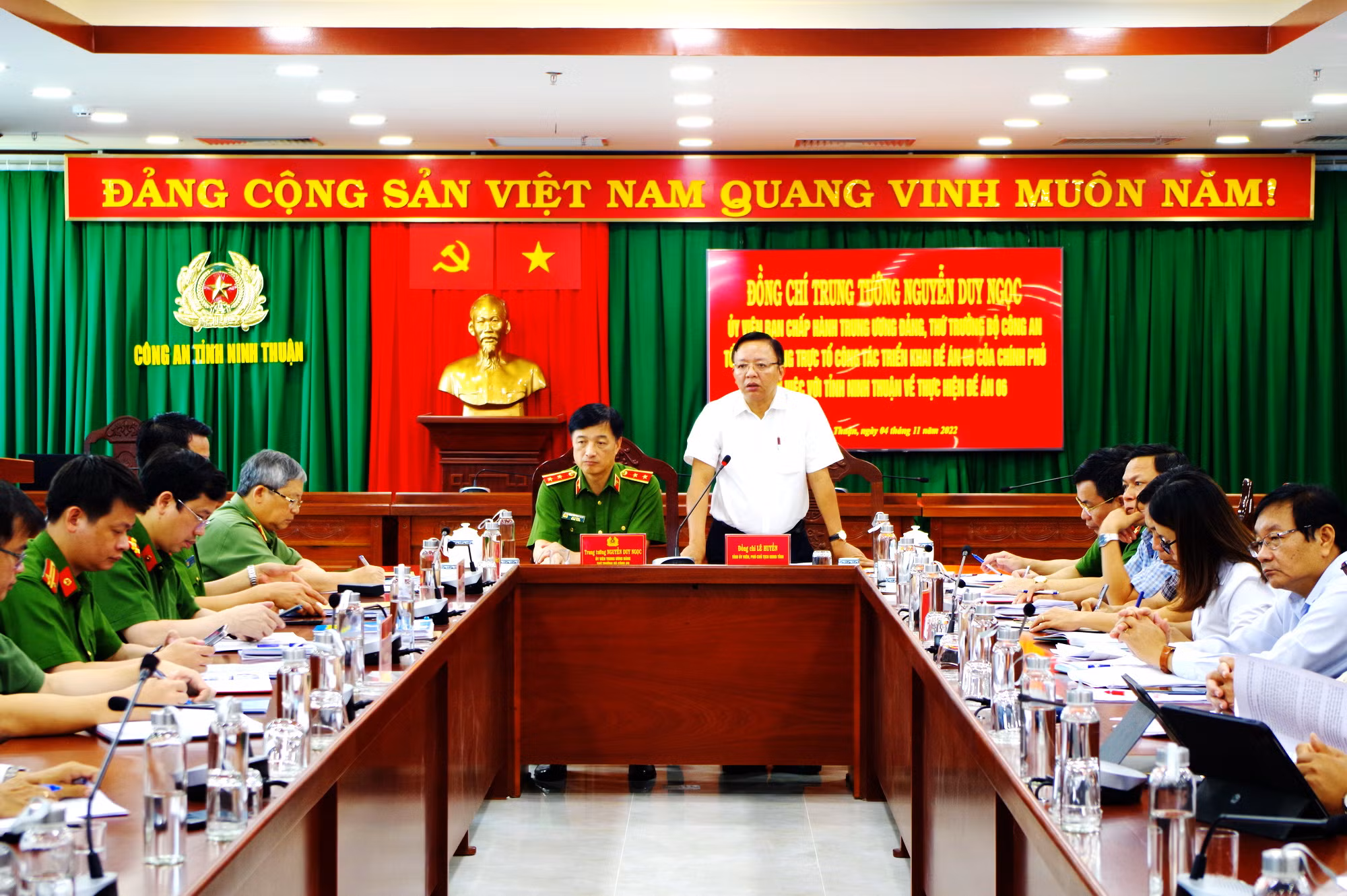 Thứ trưởng Nguyễn Duy Ngọc kiểm tra thực hiện Đề án 06 tại Ninh Thuận -0