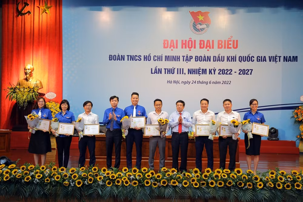 Tổ chức thành công Đại hội đại biểu Đoàn Thanh niên Tập đoàn Dầu khí Quốc gia lần thứ III, nhiệm kỳ 2022-2027 -0