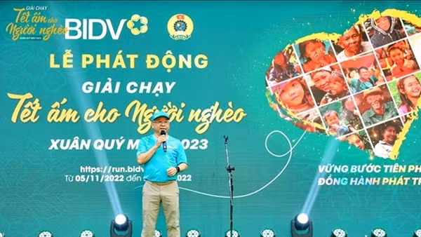 BIDV phát động giải chạy "Tết ấm cho người nghèo Xuân Quý Mão 2023”