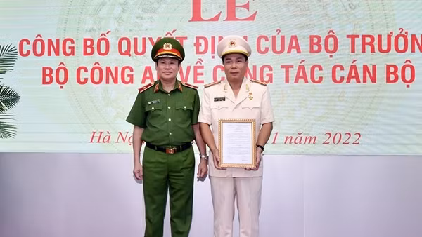 Cục Cảnh sát điều tra tội phạm về ma túy có tân Phó cục trưởng