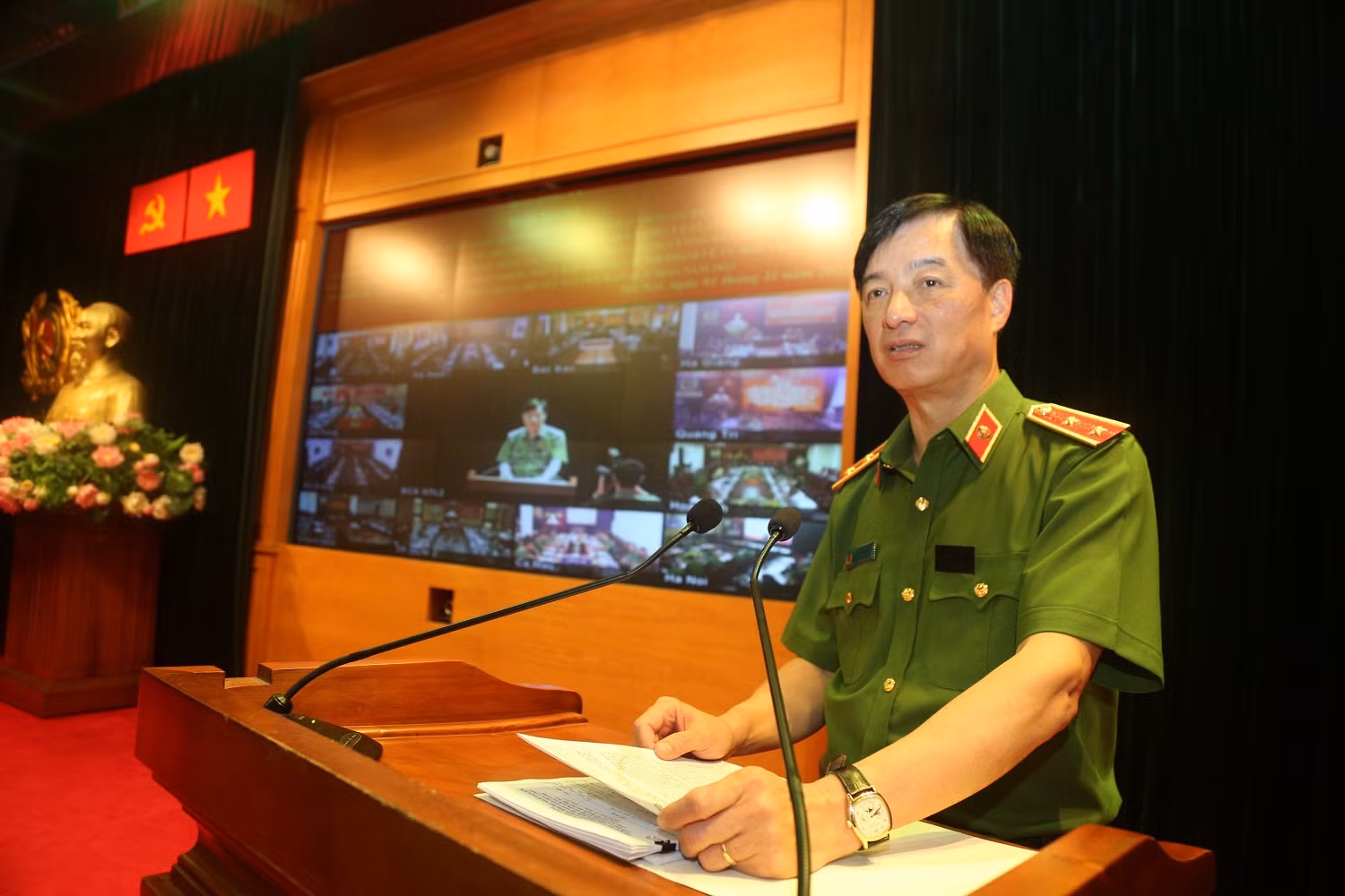 Triển khai cao điểm thực hiện Đề án 06 và đấu tranh với tội phạm vi phạm pháp luật về pháo -0