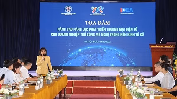 Phát triển thương mại điện tử cho doanh nghiệp thủ công mỹ nghệ