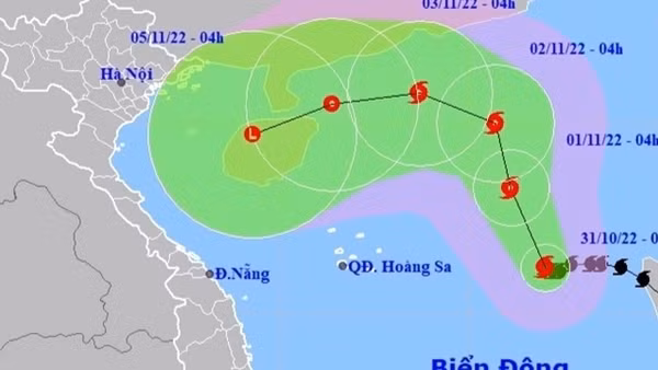 Không cho phép máy bay cất, hạ cánh, đi vào vùng nguy hiểm của bão số 7
