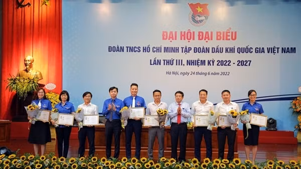 Tổ chức thành công Đại hội đại biểu Đoàn Thanh niên Tập đoàn Dầu khí Quốc gia