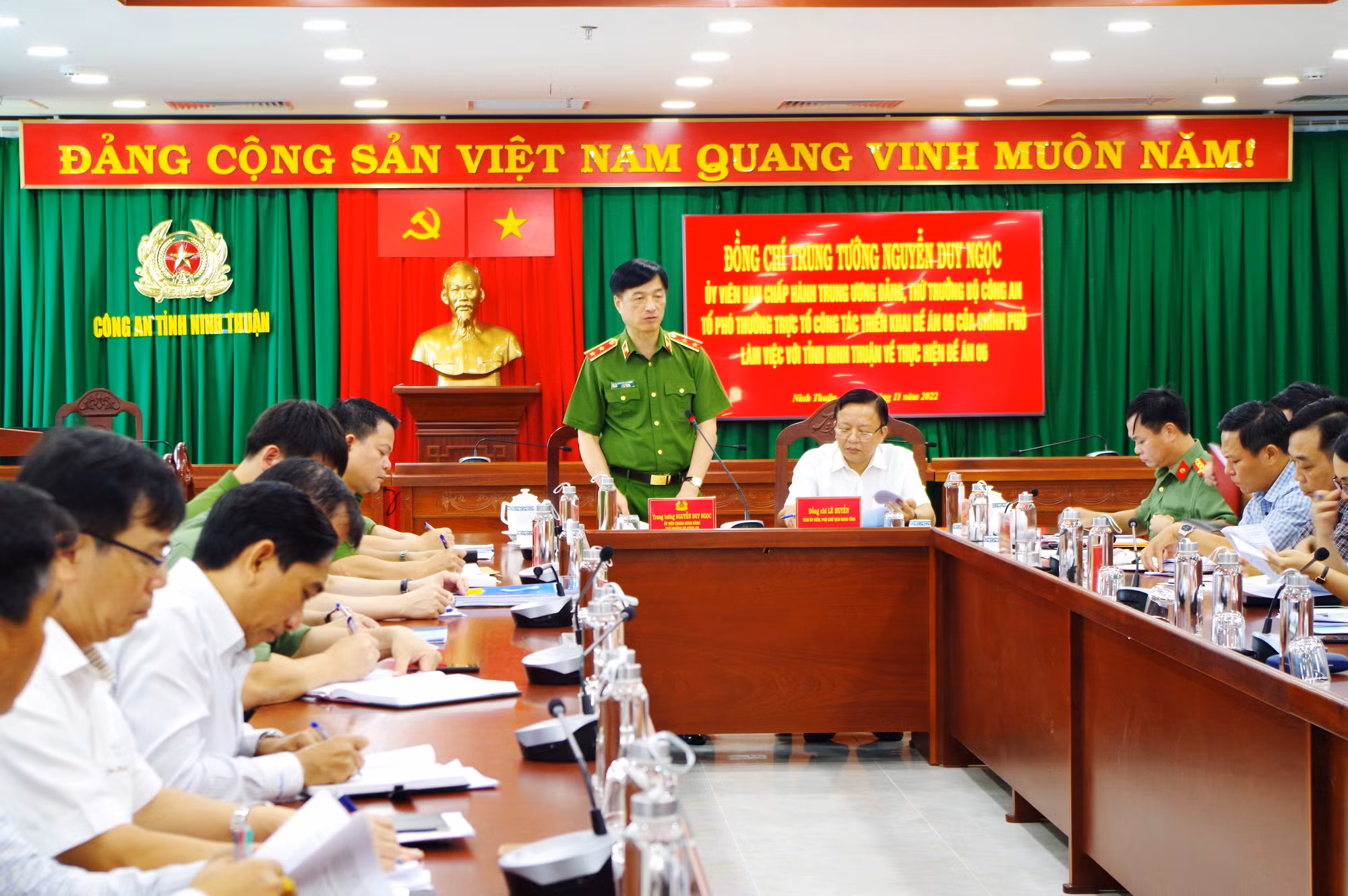 Thứ trưởng Nguyễn Duy Ngọc kiểm tra thực hiện Đề án 06 tại Ninh Thuận -0