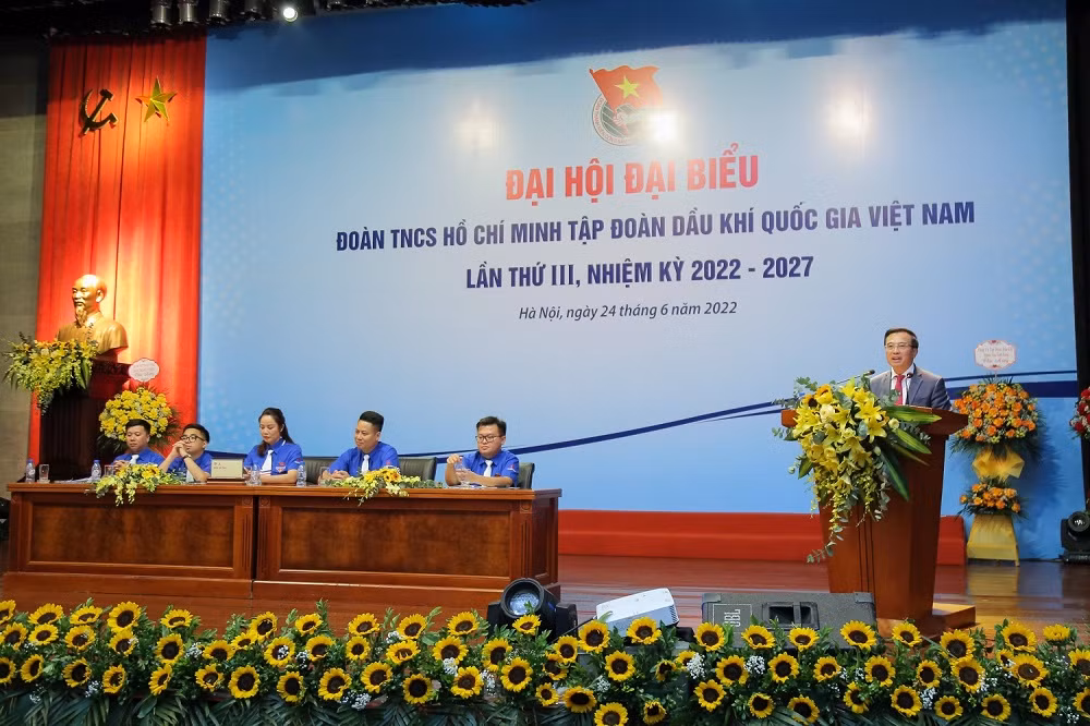 Tổ chức thành công Đại hội đại biểu Đoàn Thanh niên Tập đoàn Dầu khí Quốc gia lần thứ III, nhiệm kỳ 2022-2027 -0