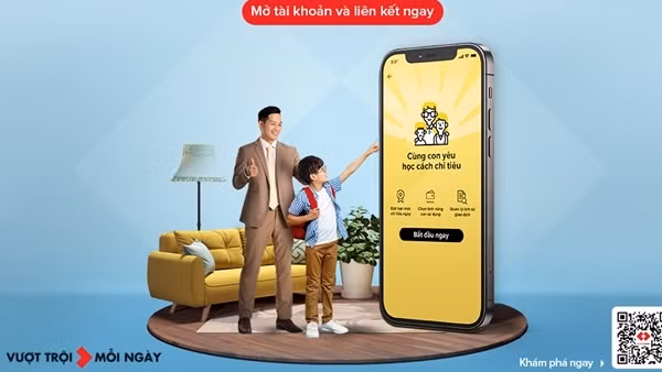 Techcombank Family - Giúp cha mẹ đồng hành tài chính cùng con