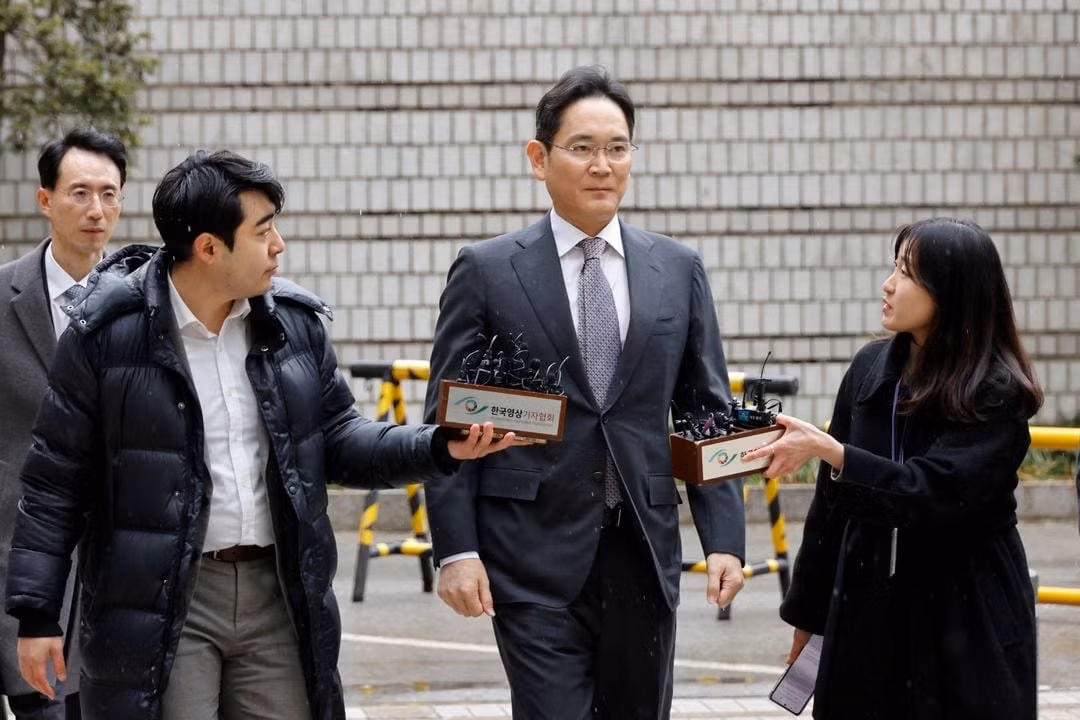 Thái tử Samsung Lee Jae-yong được tuyên trắng án. Ảnh: Reuters