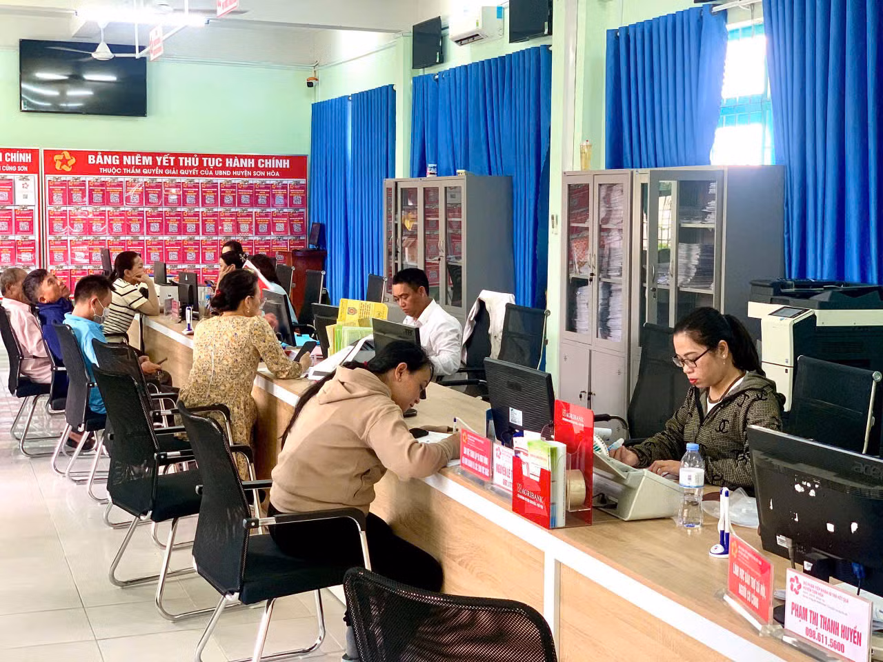 Sơn Hòa nâng cao hiệu lực, hiệu quả quản lý nhà nước từ cải cách hành chính -0