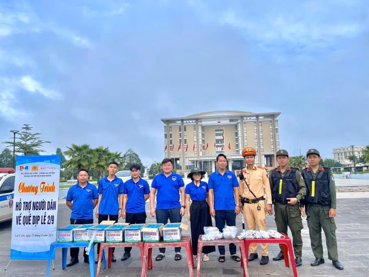 Tuổi trẻ Công an Bình Dương với nhiều hoạt động nhân kỷ niệm ngày Quốc khánh 2/9 -0