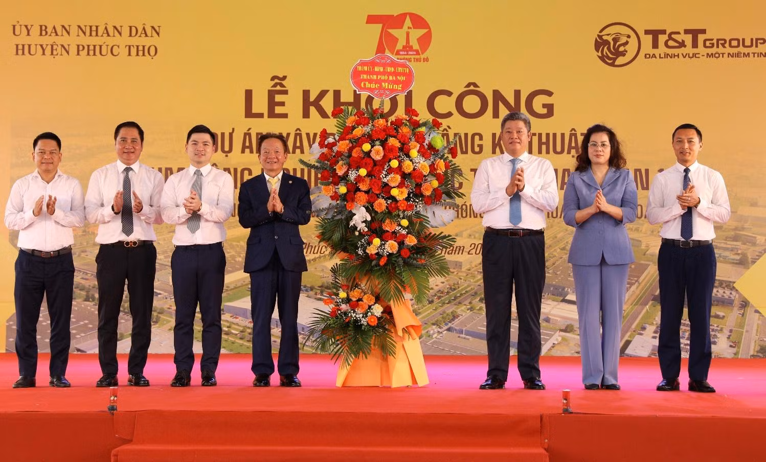 T&T Group khởi công Cụm công nghiệp lớn nhất Hà Nội -0