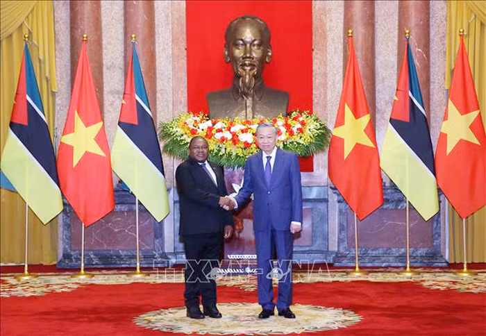 Tổng Bí thư, Chủ tịch nước Tô Lâm hội đàm với Tổng thống Mozambique Filipe Jacinto Nyusi -0