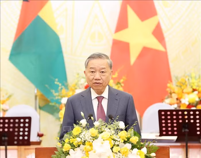 Tổng Bí thư, Chủ tịch nước Tô Lâm chủ trì chiêu đãi trọng thể Tổng thống Guinea-Bissau -0