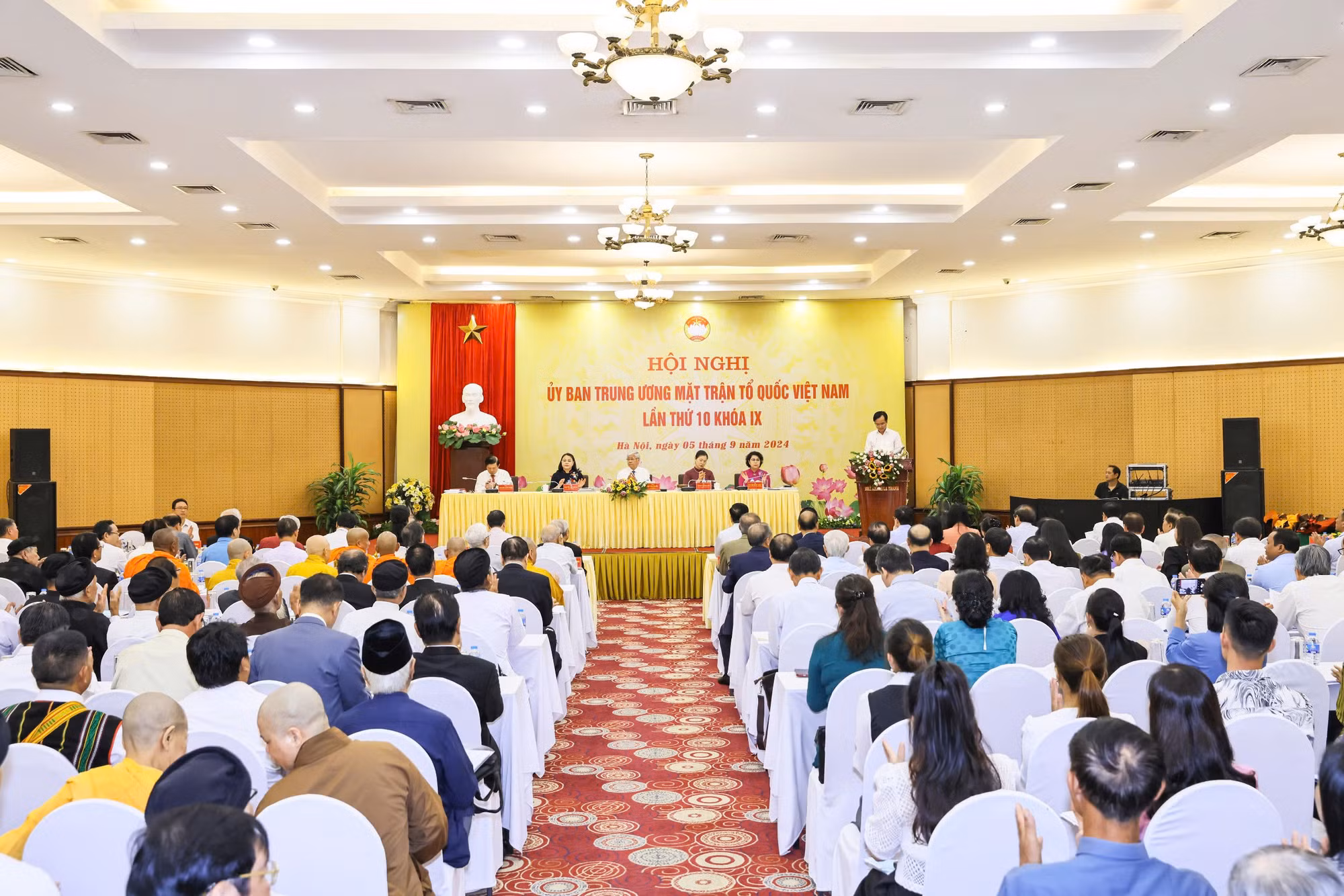 Tăng nhân sự tham gia Ủy ban Trung ương MTTQ Việt Nam khóa X, nhiệm kỳ 2024-2029 -0