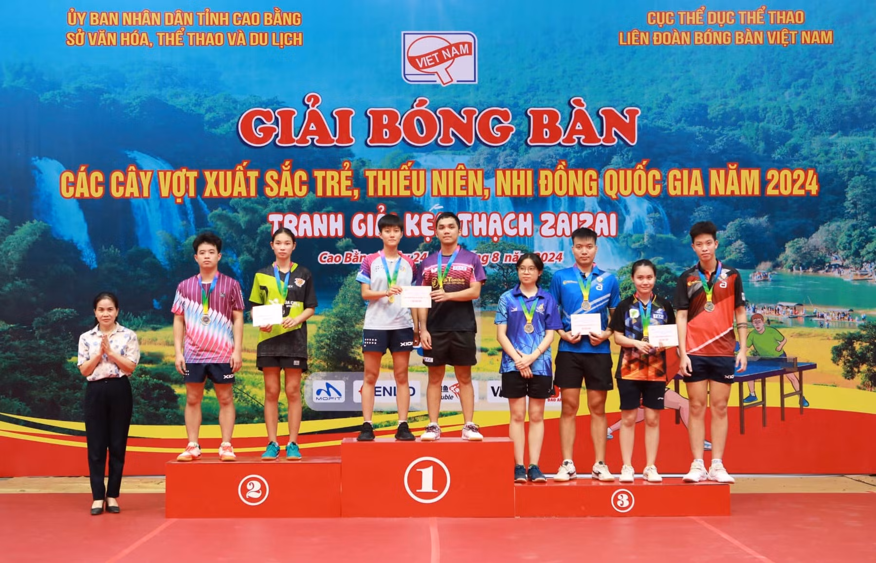 Bóng bàn CAND - T&T về nhất toàn đoàn với 14 huy chương vàng giải trẻ quốc gia -0