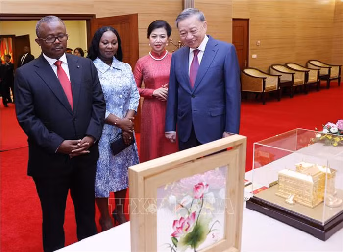 Tổng Bí thư, Chủ tịch nước Tô Lâm chủ trì chiêu đãi trọng thể Tổng thống Guinea-Bissau -0