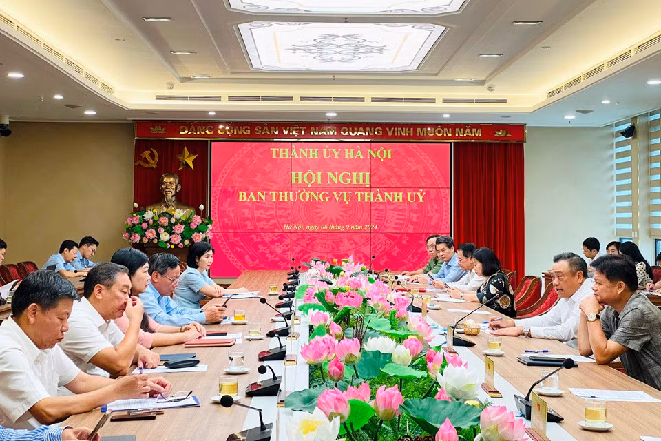 Hà Nội tập trung ứng phó các tình huống khẩn cấp do ảnh hưởng siêu bão -0