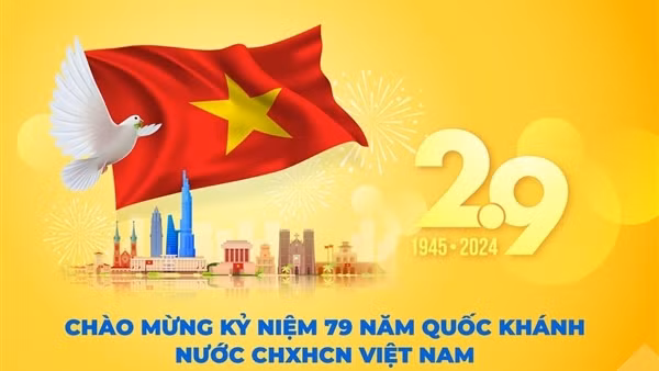 Lãnh đạo các nước gửi điện, thư chúc mừng Quốc khánh Việt Nam