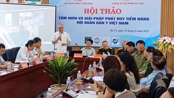 Ghi nhận tại Hội thảo “Hội quân, dân y Việt Nam -Tầm nhìn và giải pháp phát huy tiềm năng”