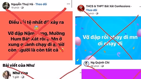 Thông tin đập thủy điện Nậm Pung vỡ là sai sự thật