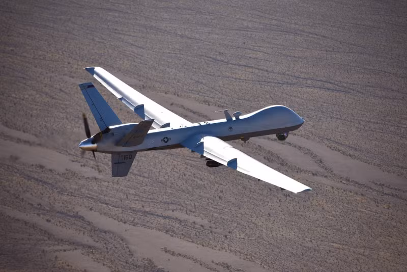 Mỹ san phẳng 2 bệ phóng tên lửa ở Yemen sau vụ Houthi bắn UAV MQ-9 -0