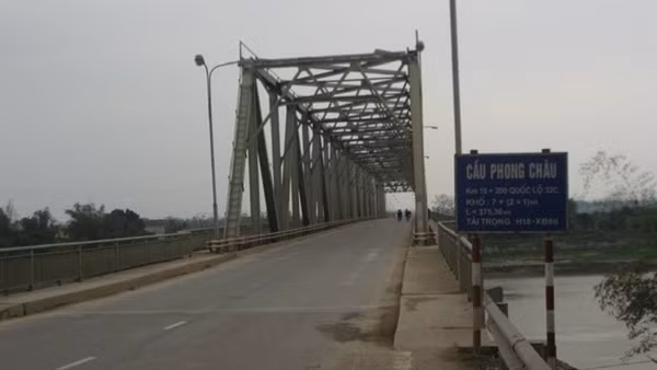 Trước khi sập, cầu Phong Châu đã được sửa chữa 3 lần