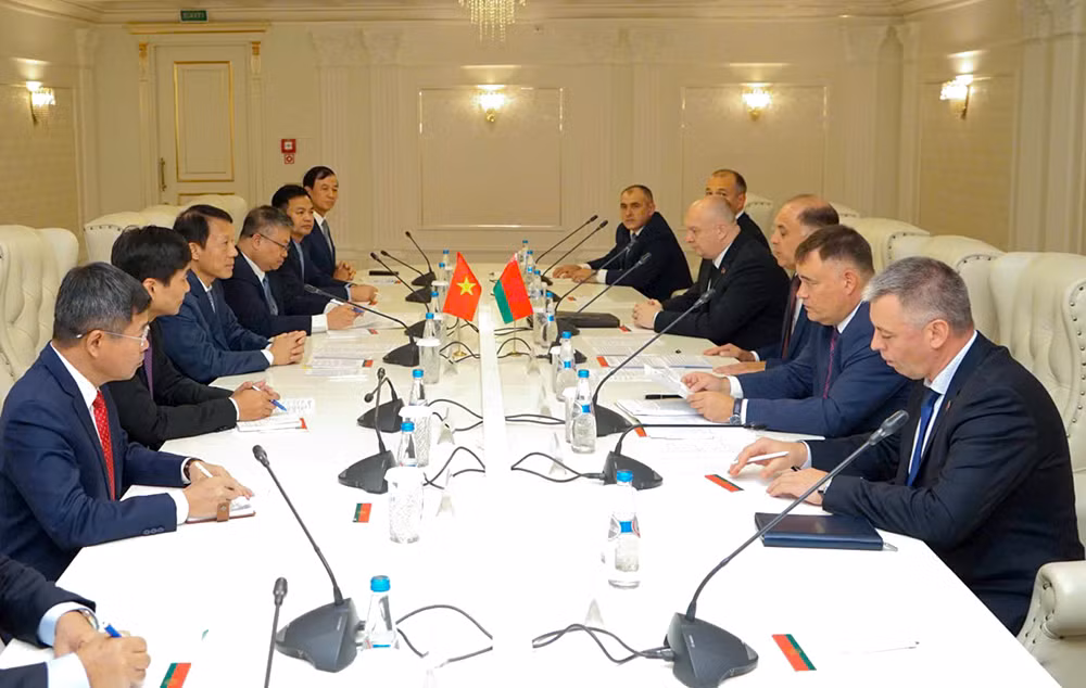 Không ngừng củng cố, tăng cường và phát triển quan hệ hợp tác với các đối tác Belarus -0
