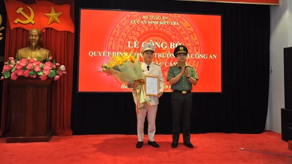 Bổ nhiệm Phó Cục trưởng Cục An ninh điều tra, Bộ Công an