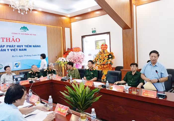 Ghi nhận tại hội thảo “Hội quân, dân y Việt nam -Tầm nhìn và giải pháp phát huy tiềm năng” -0