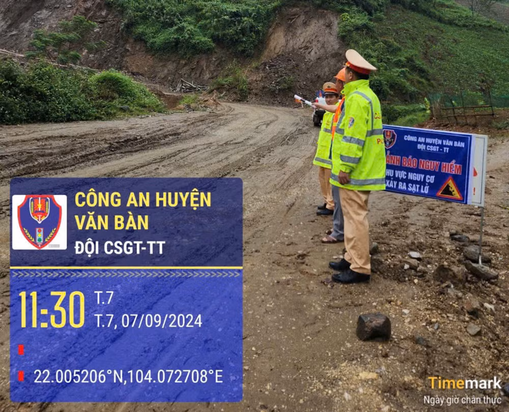 Công an Lào Cai chủ động giúp nhân dân ứng phó với bão số 3 -0