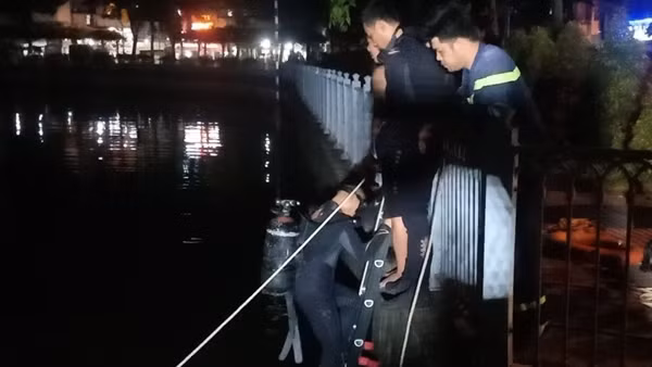 Thấy Công an đi tuần, nam thanh niên bỏ chạy nhảy xuống kênh mất tích