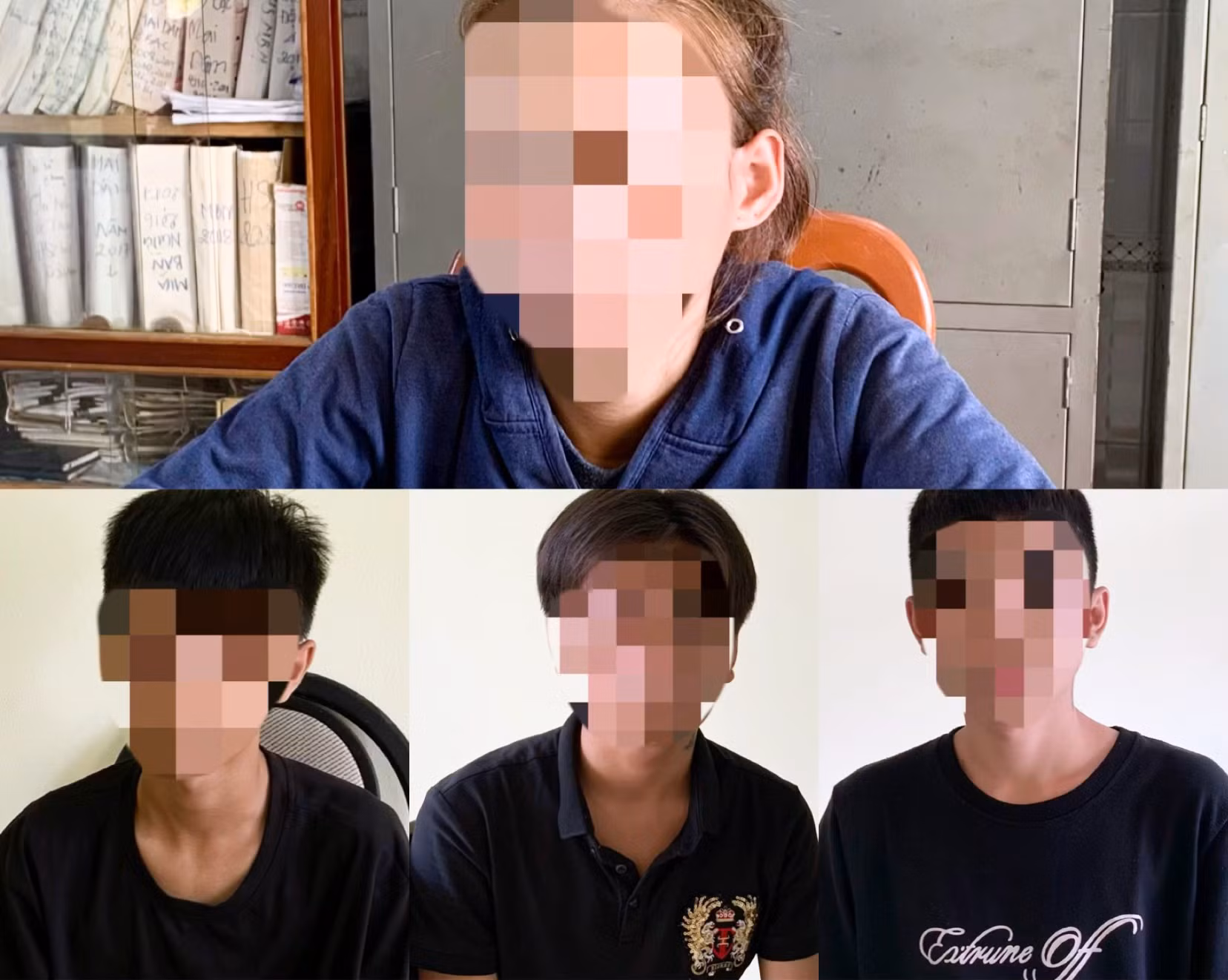 Bênh bạn, nhóm thanh thiếu niên chém người trọng thương -0
