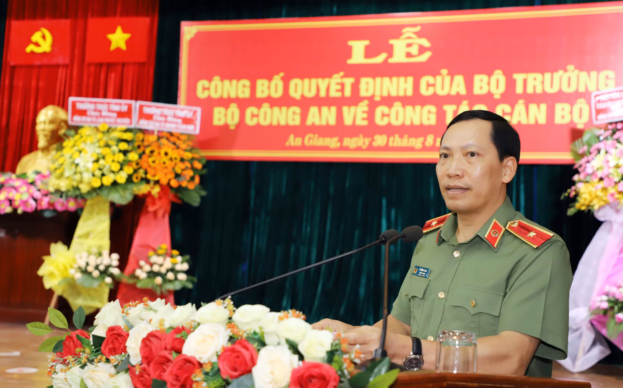 Đại tá Lâm Phước Nguyên giữ chức Giám đốc Công an tỉnh An Giang -0